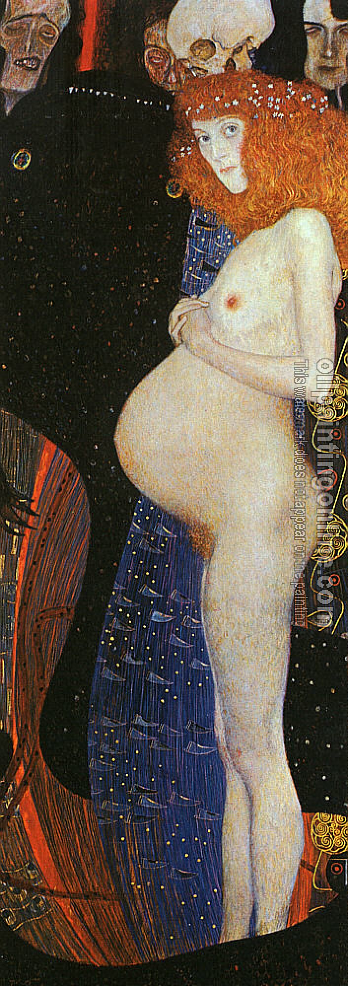 Klimt, Gustav - Oil On Canvas